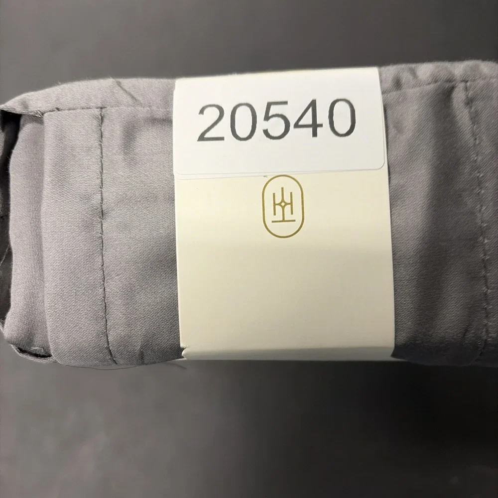 Full 400 Thread Count Performance Flat Sheet Dark Gray Threshold: Cotton 20540